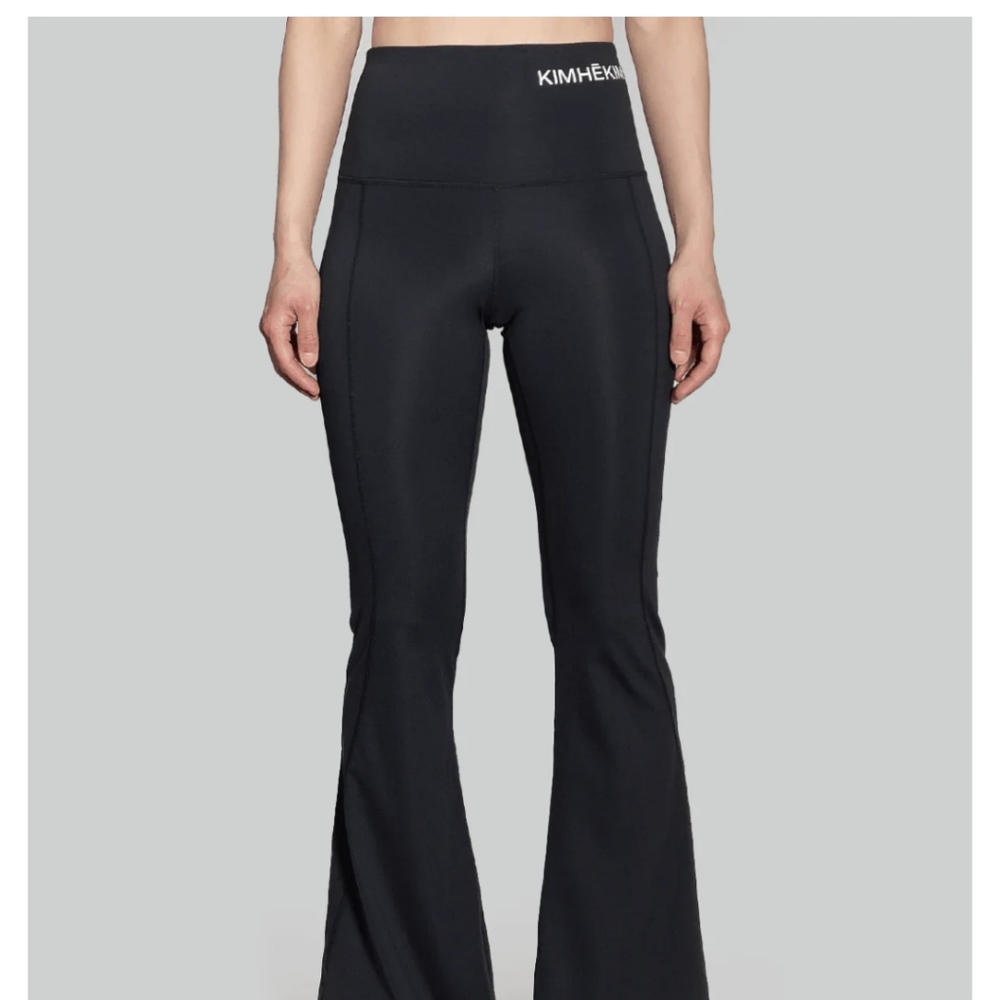Flare Leggings, Size S, Polyester/Spandex Mix, KIMHĒKIM (made in Korea)